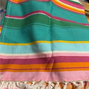 The Spring Shop table runner  new  bright colors